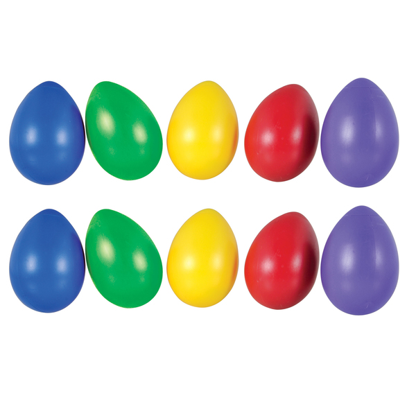 Westco Educational Products Jumbo Egg Shakers, PK10 SH90035